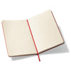 Moleskine Red Hard Cover Ruled Large Notebook (5" x 8.25")