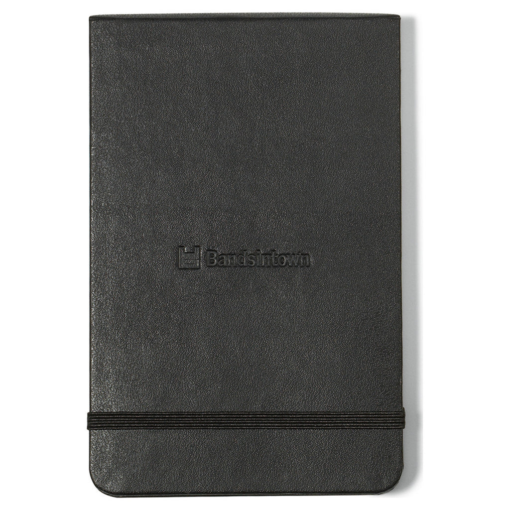 Moleskine Black Hard Cover Ruled Pocket Reporter Notebook (3.5" x 5.5")